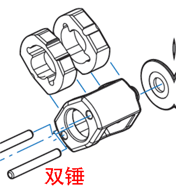 双锤结构_图标